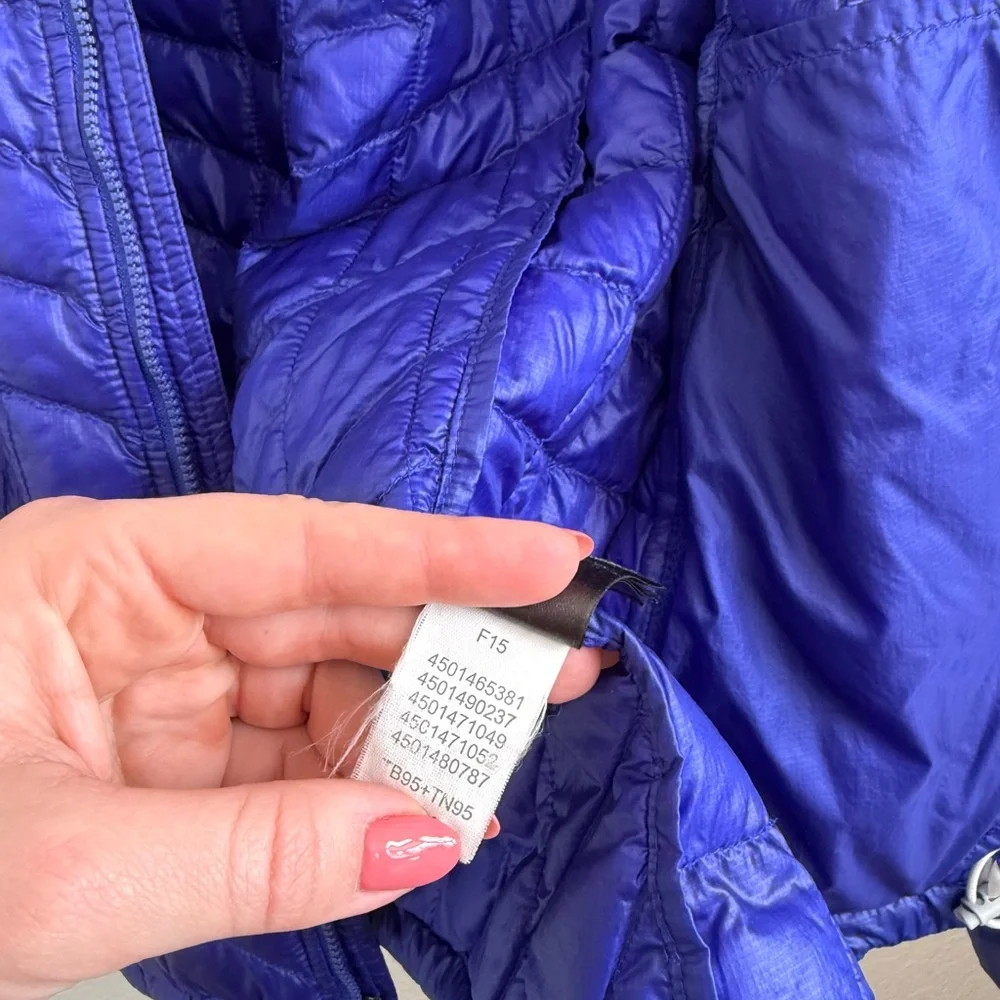 The North Face Thermoball Insulated Puff Women's Blue Jacket Size XS - Picture 7 of 9